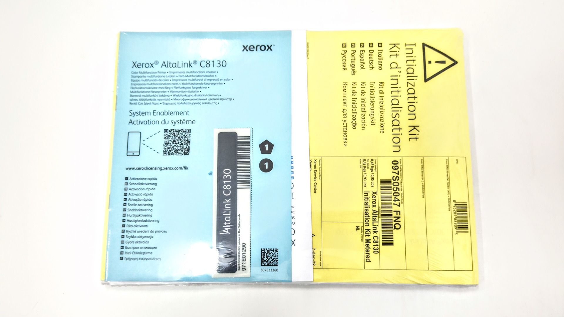 Initialisation kit metered 097S05047 Xerox AltaLink C8130