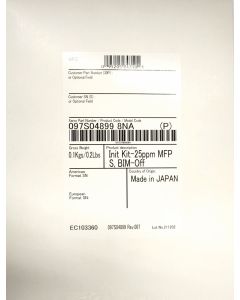 Initialisation 097S04899 Xerox VersaLink B7025